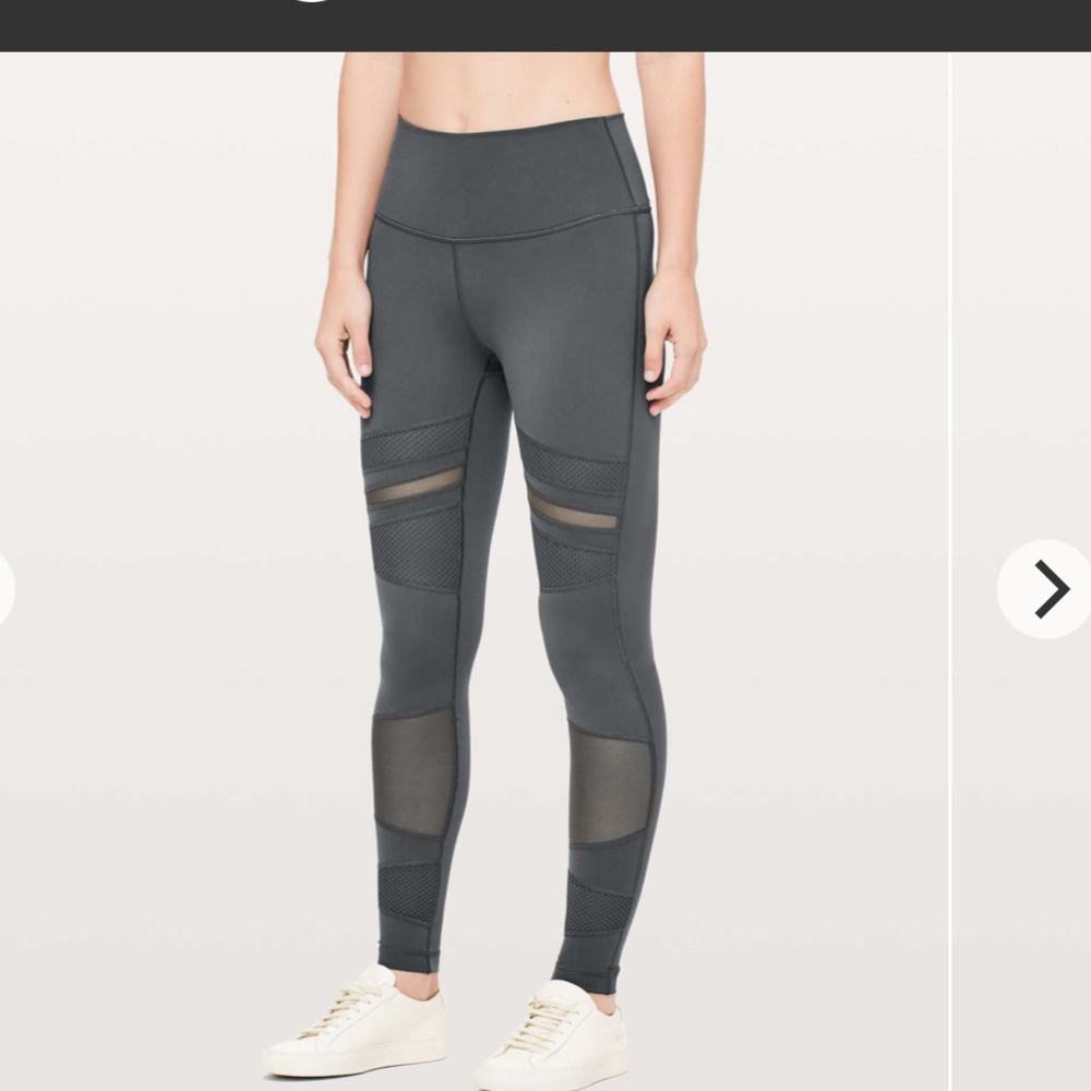 Lululemon Wunder Under HR Mix and Mesh 28”